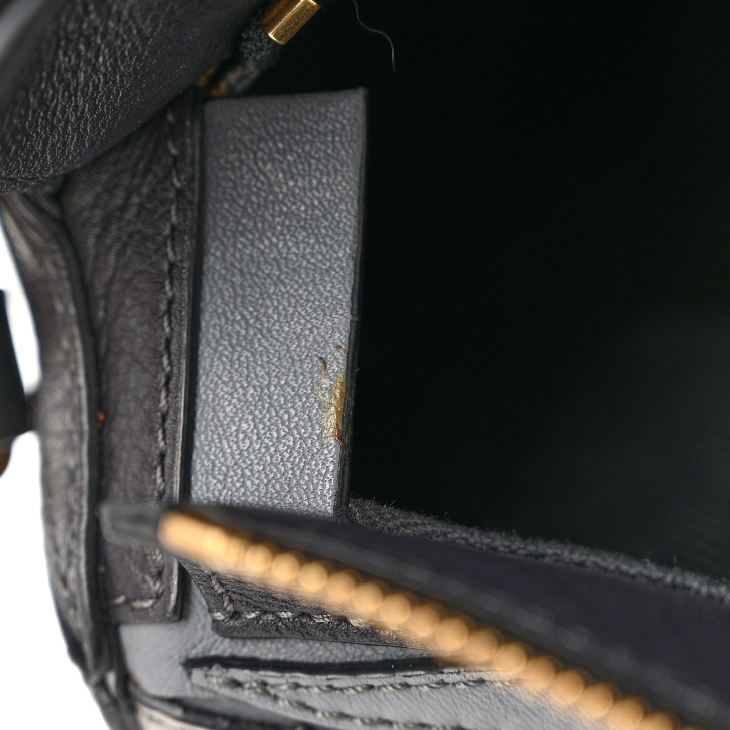 Calfskin Medium Puzzle Bag Grey Multito