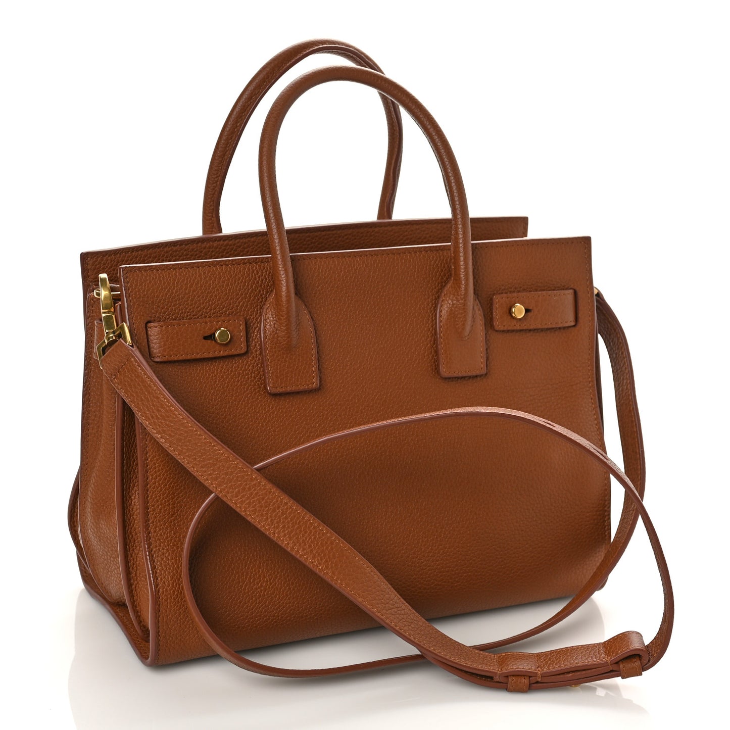 Grained Calfskin Baby Sac De Jour Supple Canyon