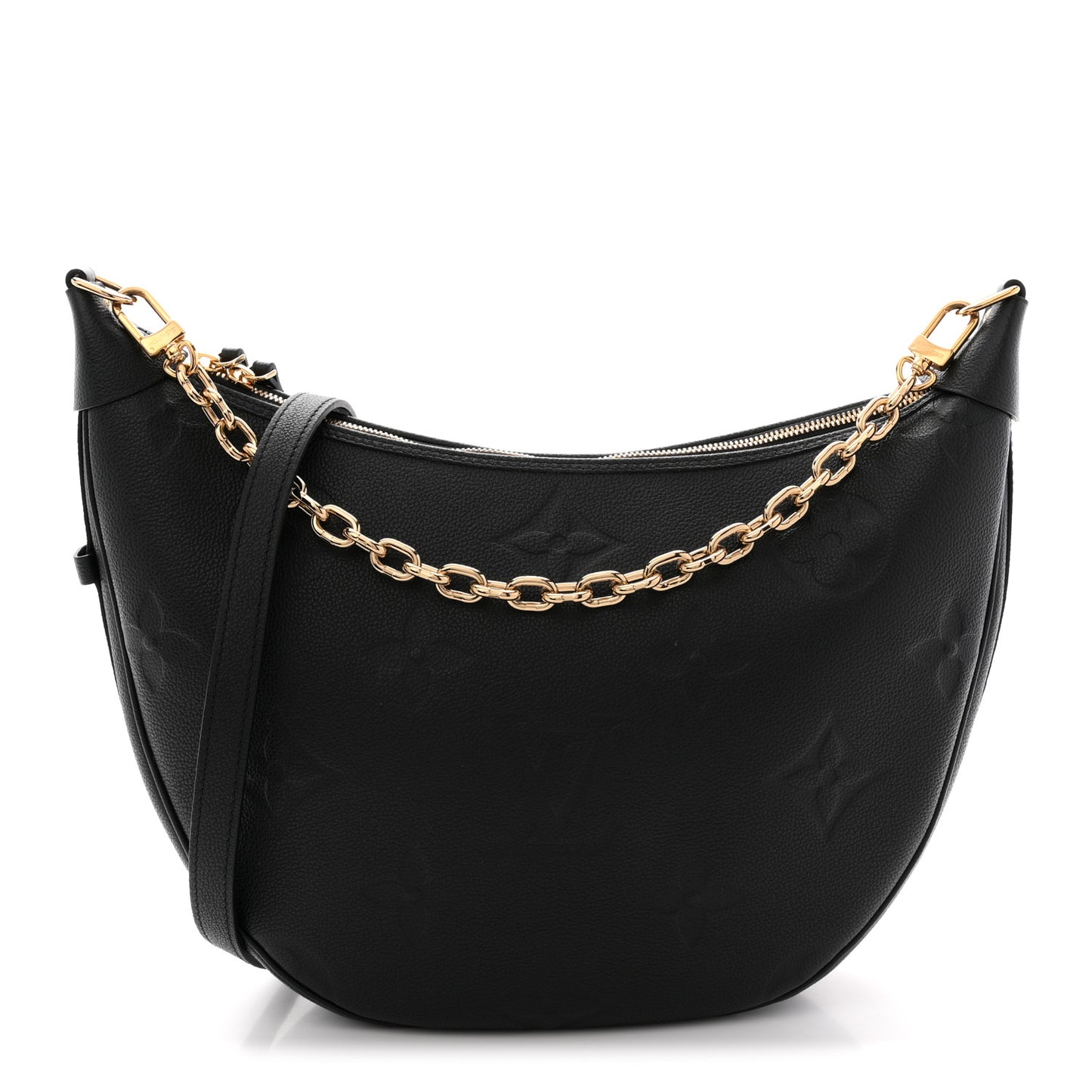 Empreinte Monogram Giant Loop Hobo Black