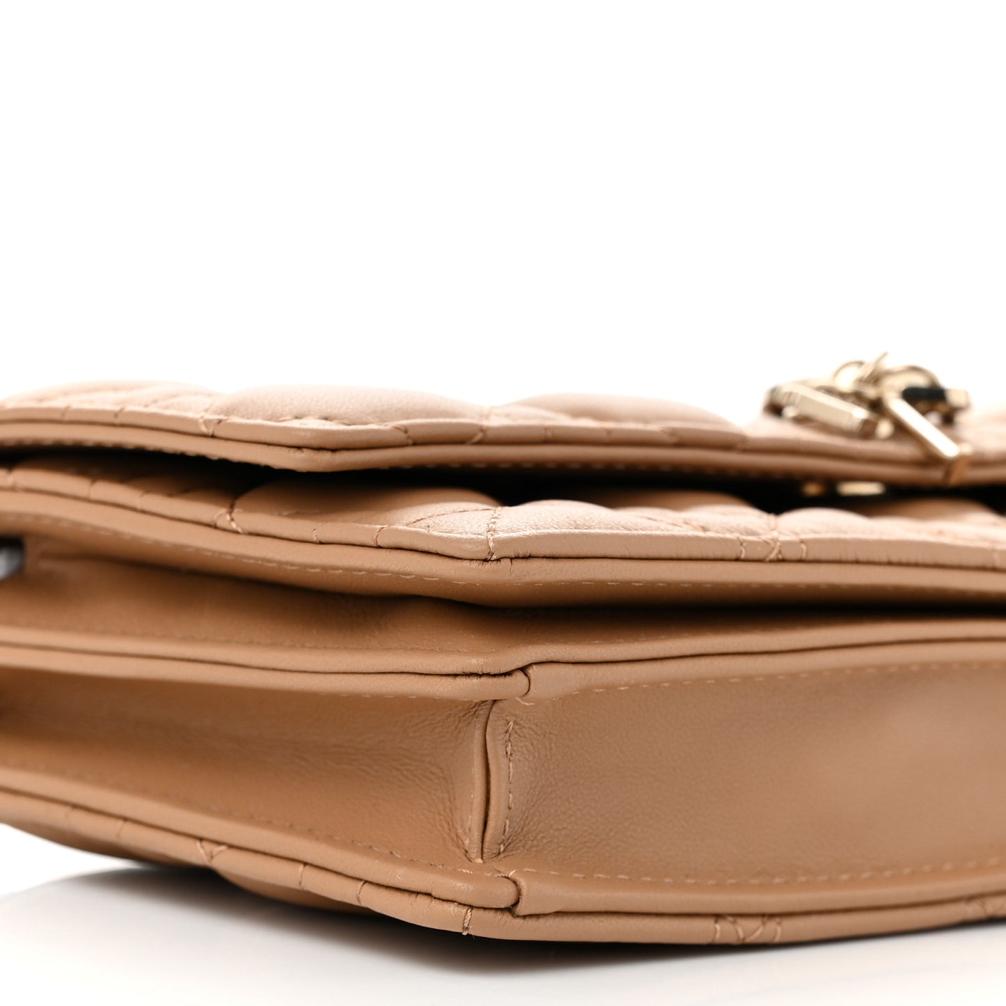 Lambskin Cannage Mini My Dior Bag Beige
