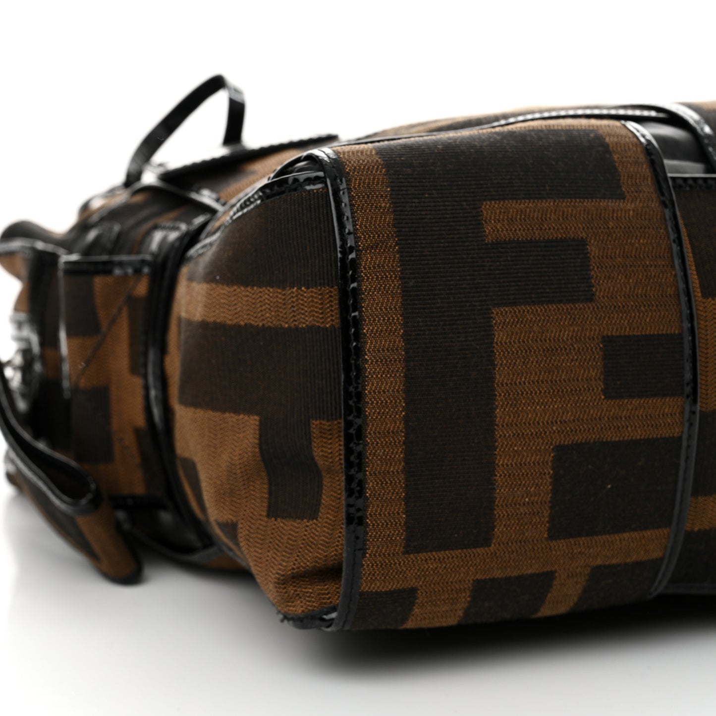 Patent Zucca Crossword Grande Bag Tobacco