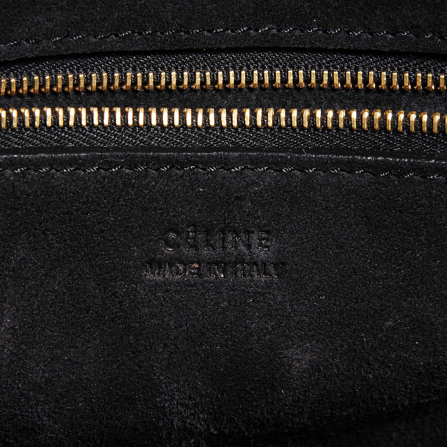 Celine Goatskin Sangle Bucket Bag Black 6 of 8