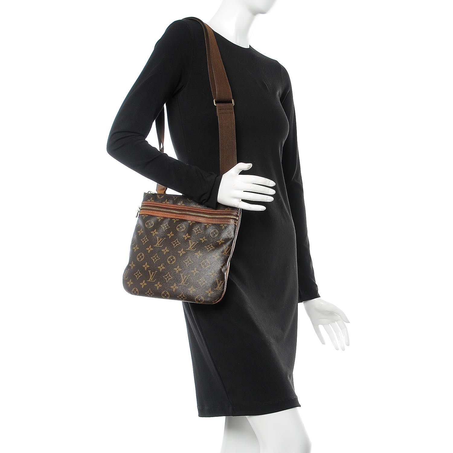 Louis Vuitton Monogram Bosphore Pochette 2 of 7
