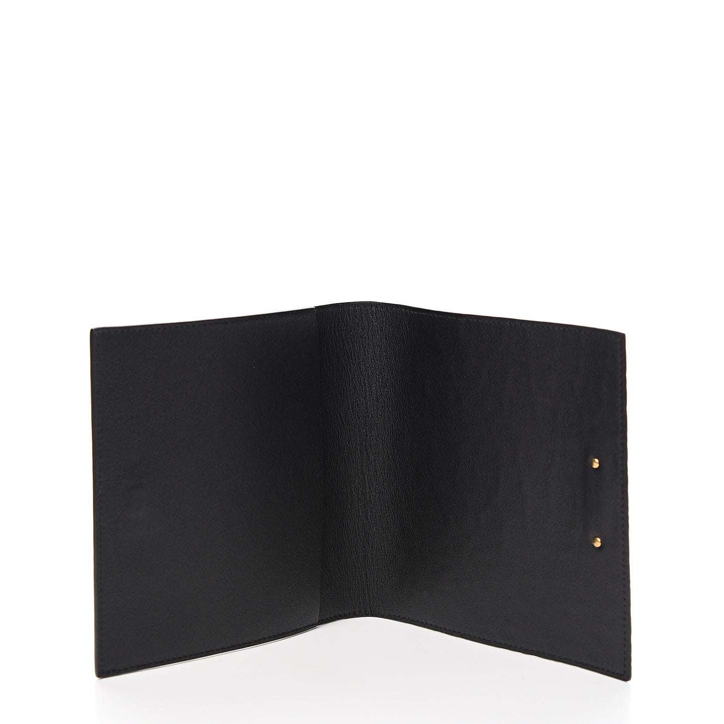Calfskin Crocodile Embossed Wallet Black
