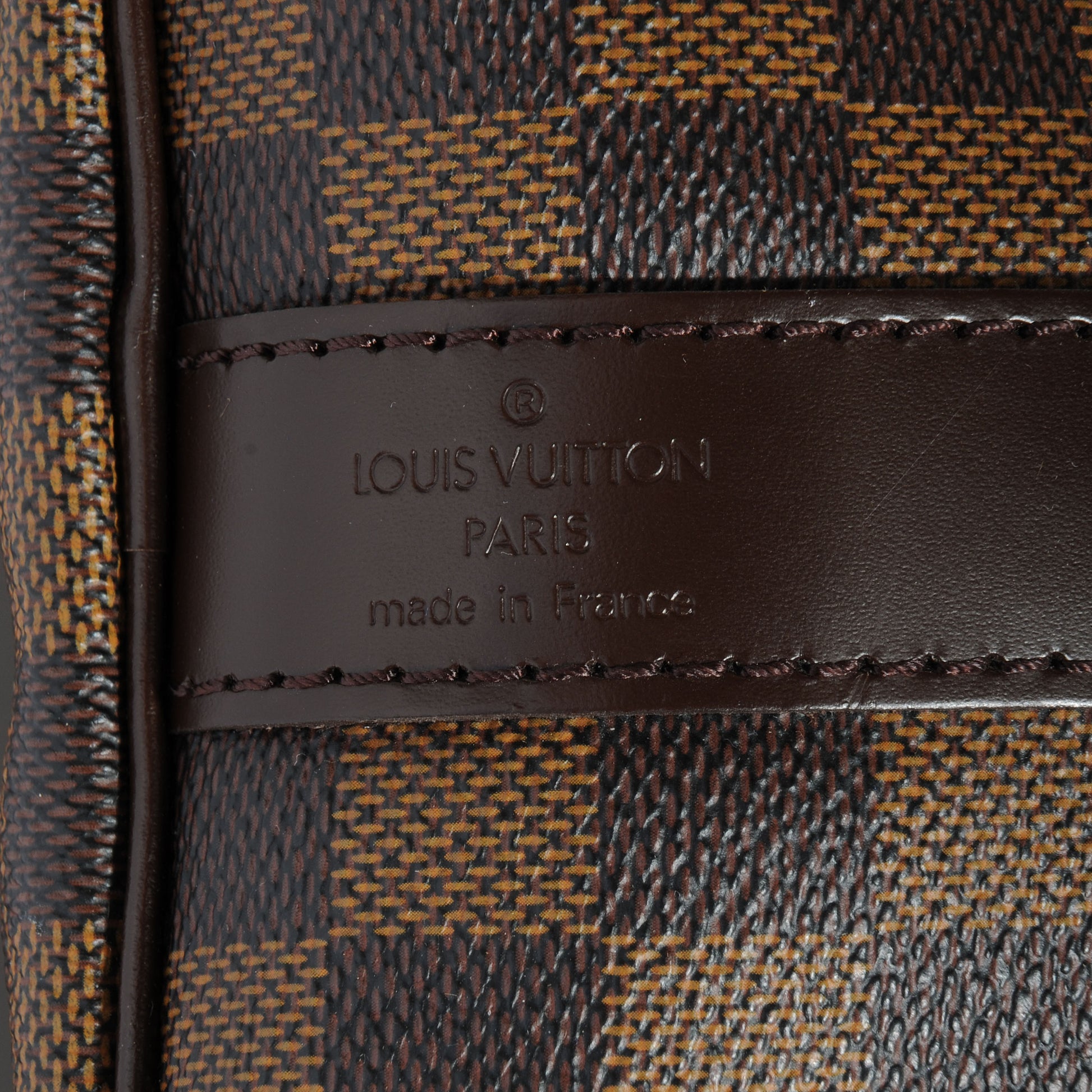 Louis Vuitton Damier Ebene Keepall Bandouliere 55 6 of 7