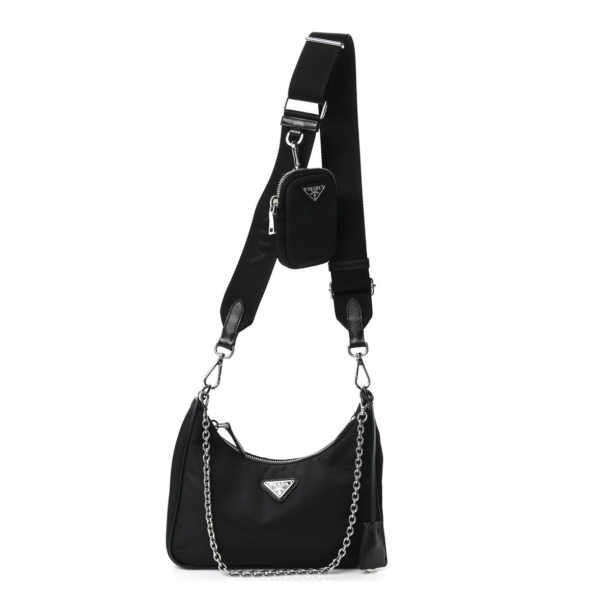 Prada Nylon Re-Edition 2005 Shoulder Bag Black 1 of 10