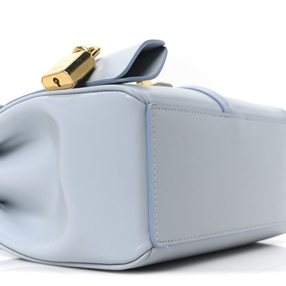 Celine Satinated Calfskin Mini 16 Top Handle Bag Pale Blue 11 of 13