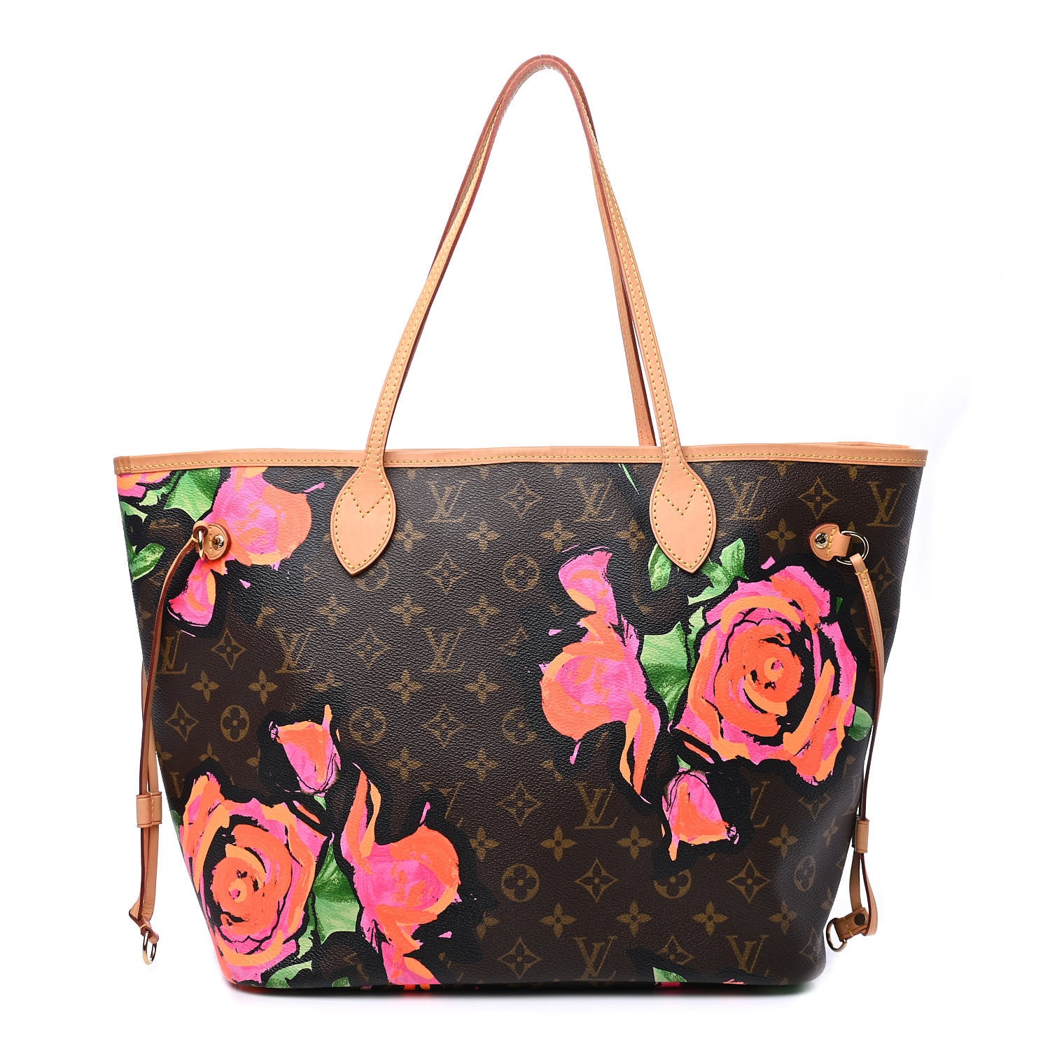 Louis Vuitton Monogram Roses Neverfull MM 1 of 7
