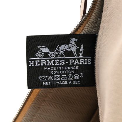 Hermes Canvas Small Bride-A-Brac Pouch Natural 7 of 7