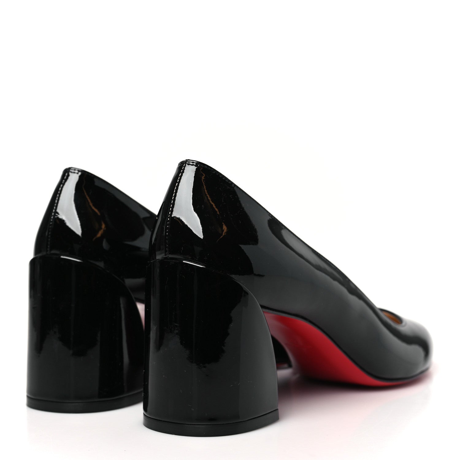 Christian Louboutin Patent Calfskin Miss Sab 55 Pumps 41 Black 5 of 8
