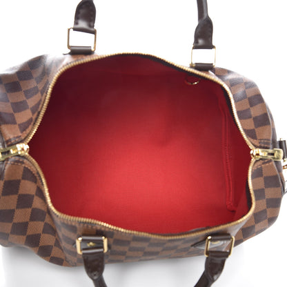 Louis Vuitton Damier Ebene Speedy Bandouliere 35 6 of 11