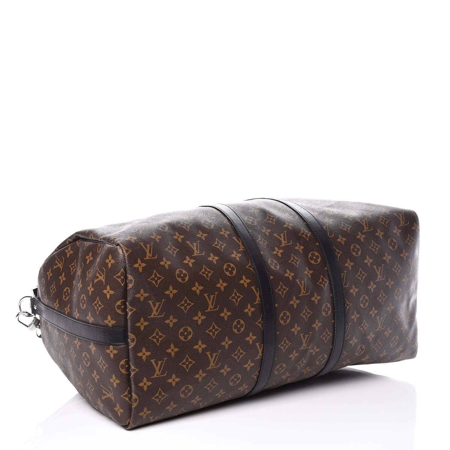 Louis Vuitton Monogram Macassar Keepall Bandouliere 55 4 of 10