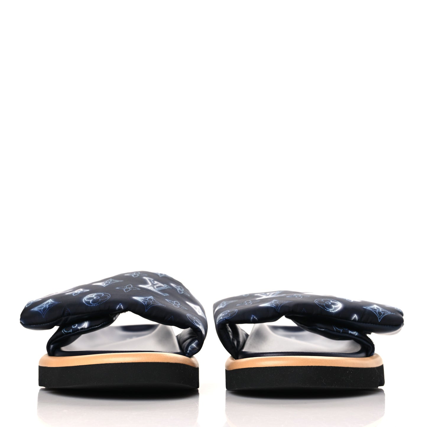 Calfskin Womens Chypre Sandals 40.5 Black