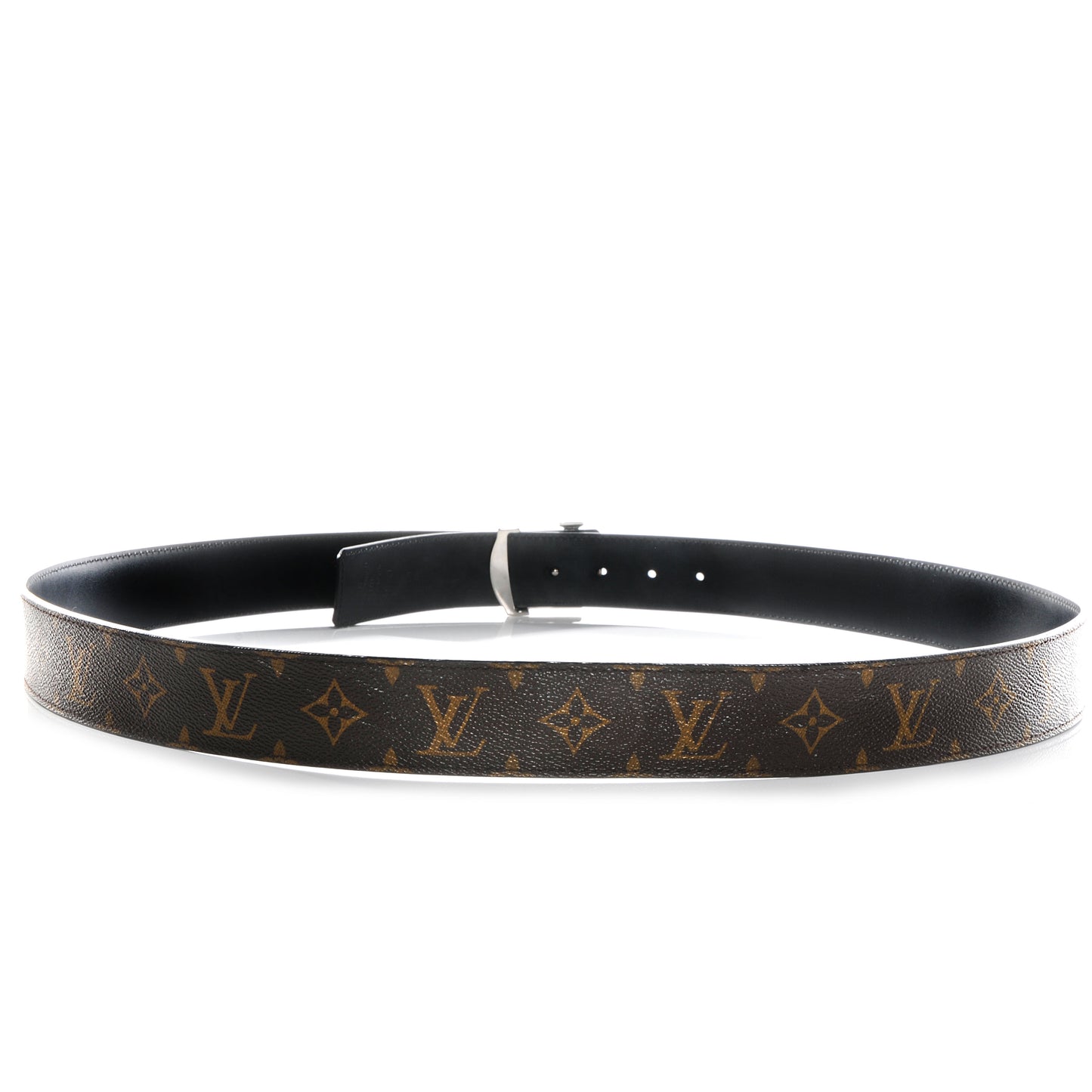 Macassar Monogram LV Initiales Reversible Belt120 48