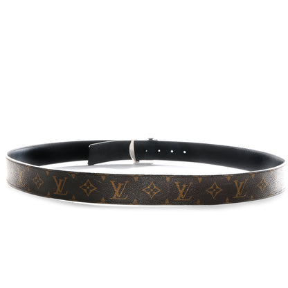 Louis Vuitton Macassar Monogram LV Initiales Reversible Belt120 48 4 of 5