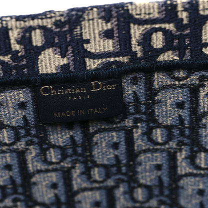 Christian Dior Oblique Large Book Tote Blue Multicolor 6 of 12