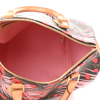 Louis Vuitton Monogram Jungle Dots Speedy 30 Sugar Pink Poppy 5 of 9