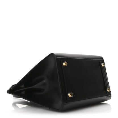 Hermes Box Birkin Sellier 25 Black 4 of 11