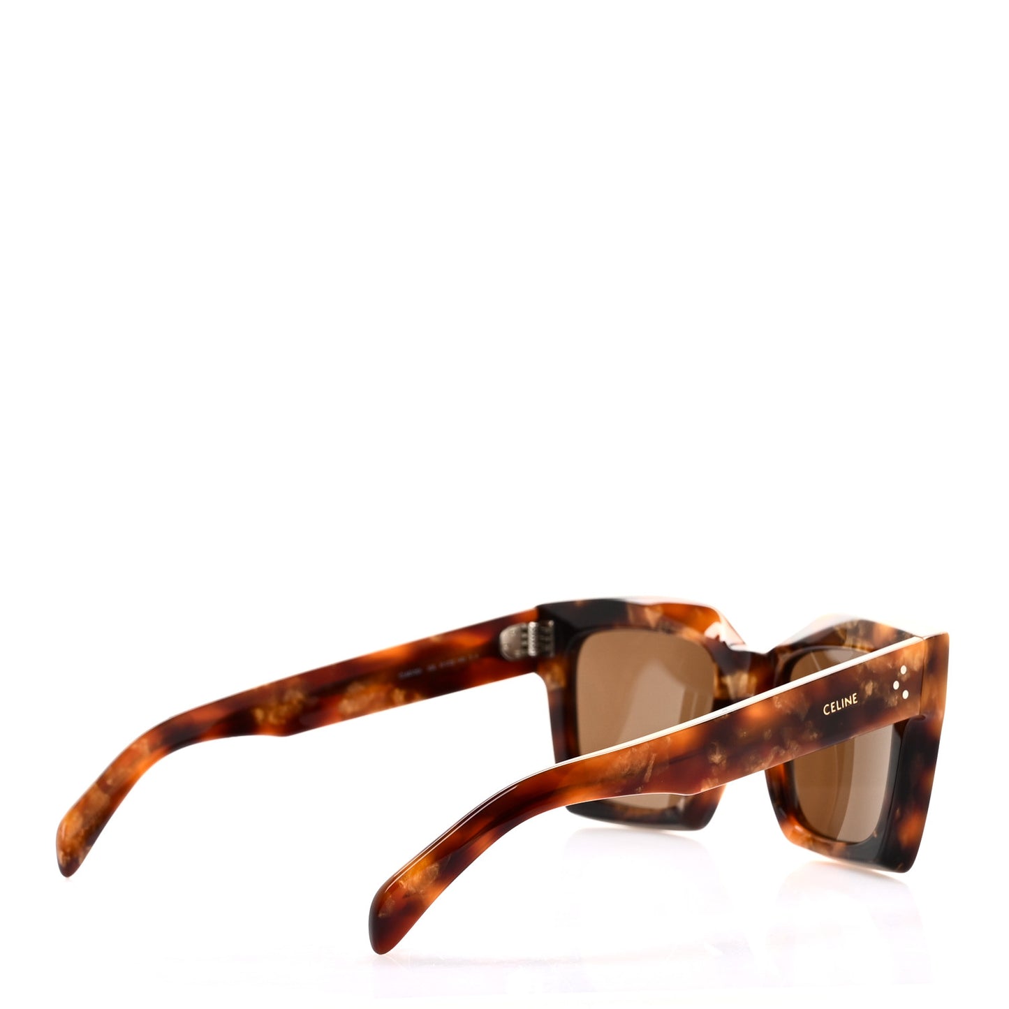 Acetate Square Sunglasses CL401301 Tortoise