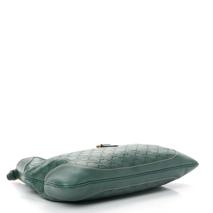 Gucci Guccissima Medium Jackie O Bouvier Hobo Green 3 of 5
