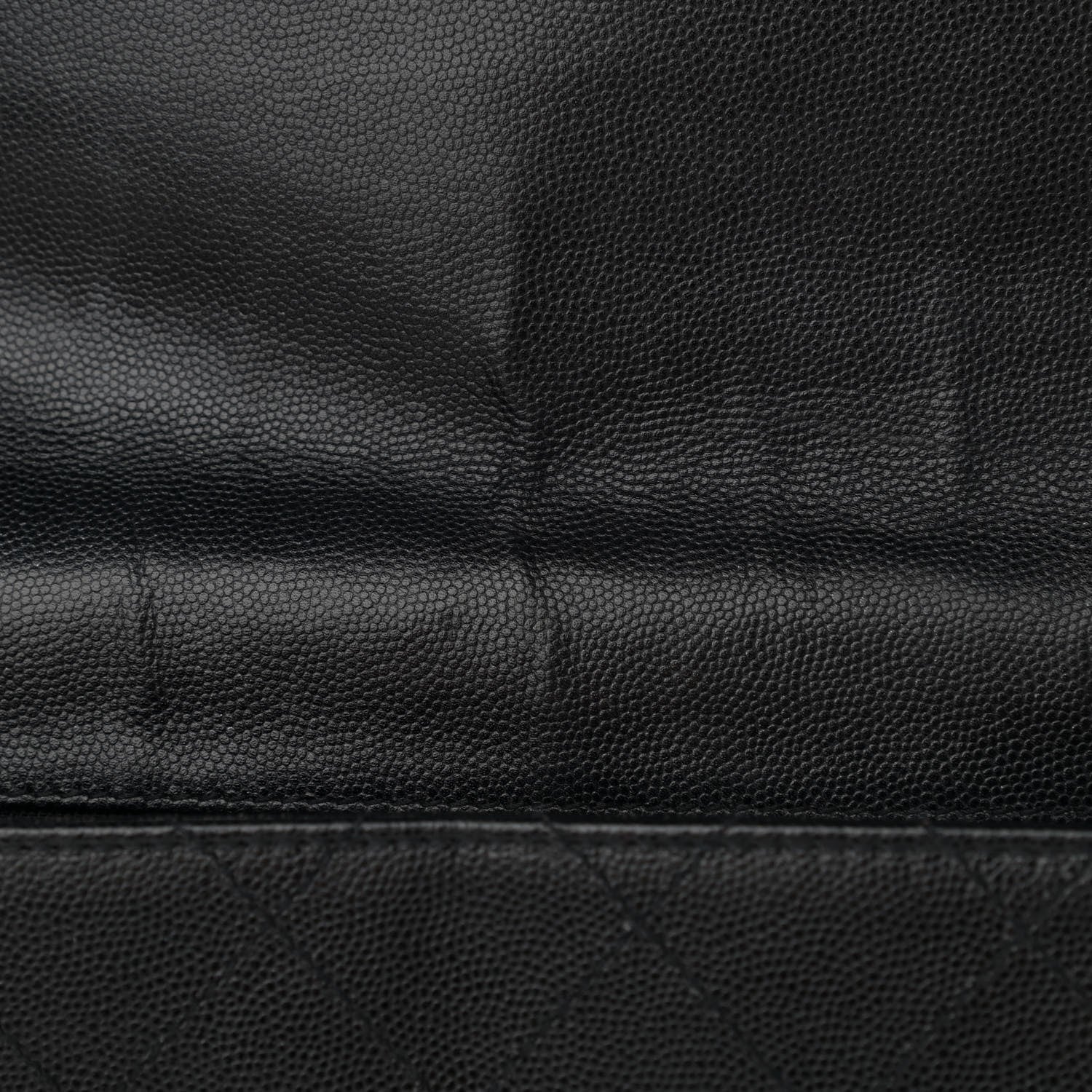 Chanel Caviar Diamond Stitched Flap Shoulder Bag Black 14 of 14