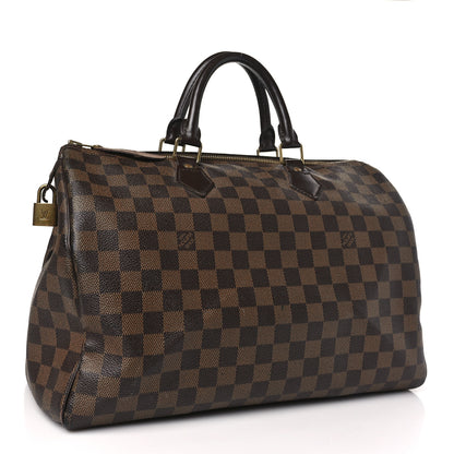 Louis Vuitton Damier Ebene Speedy 35 3 of 11