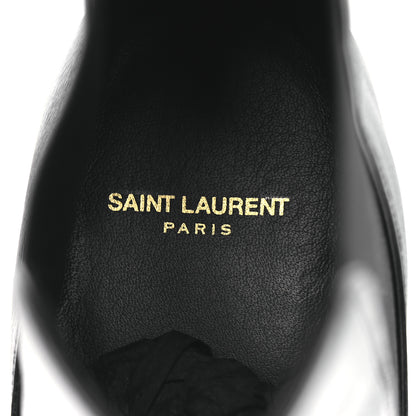 Saint Laurent Calfskin Mens Banana 50 Boots 41.5 Black 8 of 10