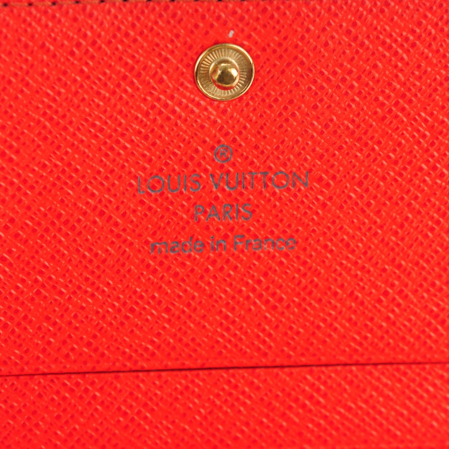 Monogram Insolite Coin Purse Wallet Red