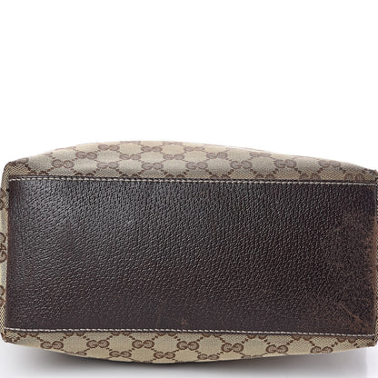 Gucci Monogram Charmy Tote Brown 12 of 13