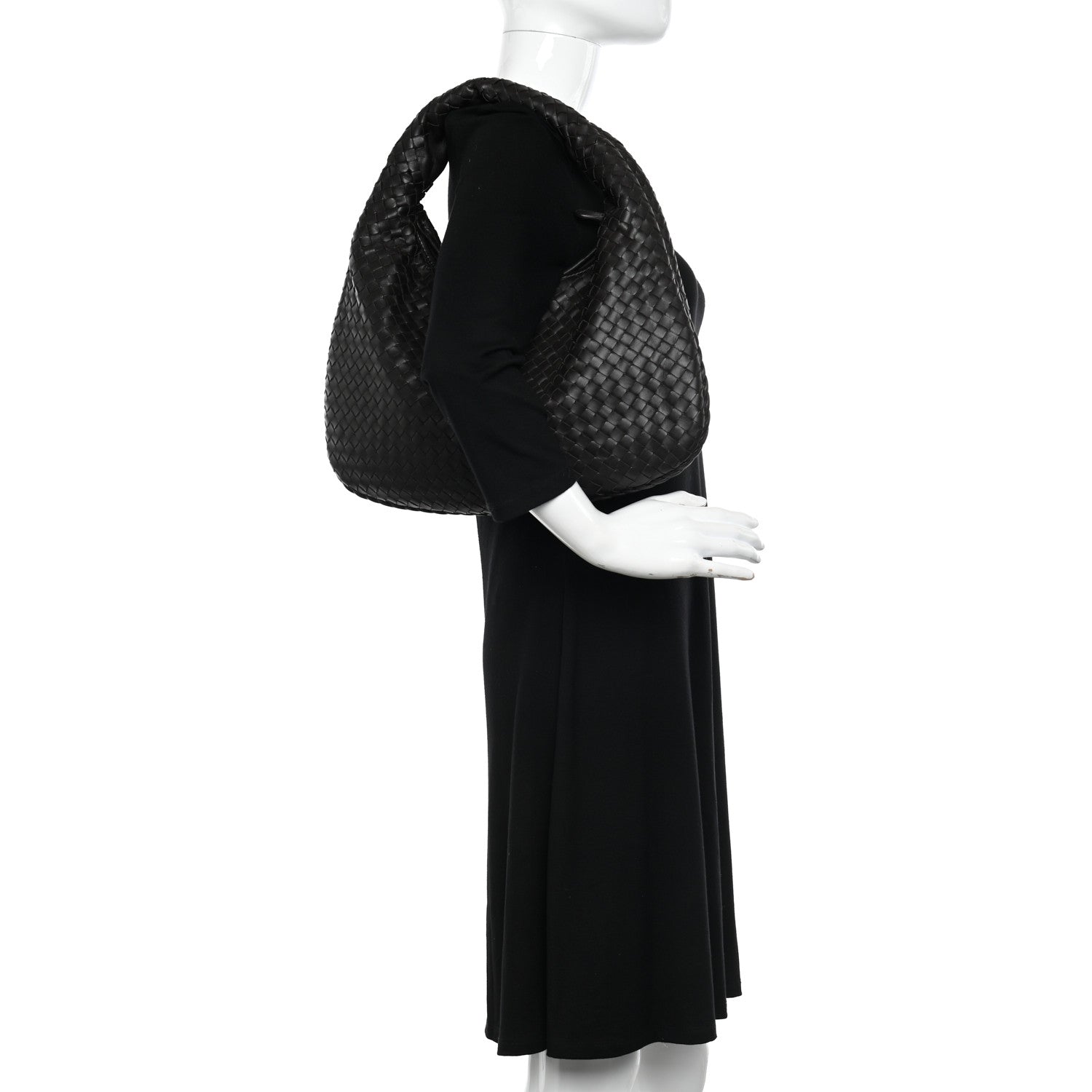 Bottega Veneta Nappa Intrecciato Medium Veneta Hobo Ebano 2 of 12