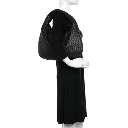 Bottega Veneta Nappa Intrecciato Medium Veneta Hobo Ebano 2 of 12