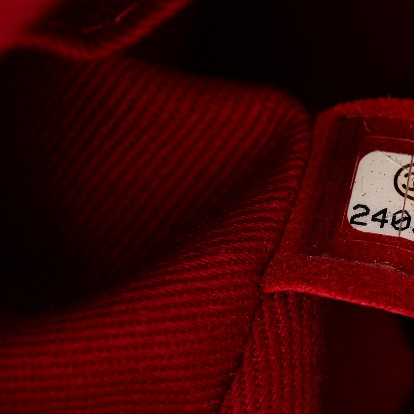 Lambskin Quilted Messenger Bag Red