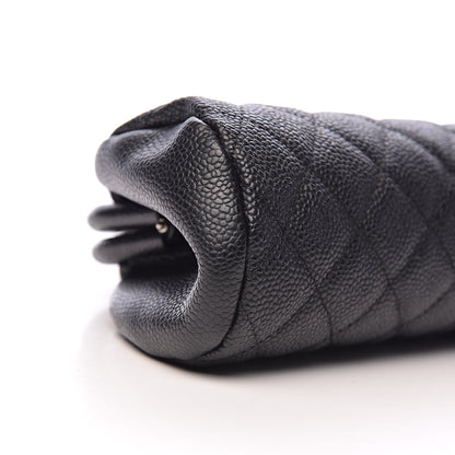 Chanel Caviar Quilted Timeless Clutch Black 11 of 13