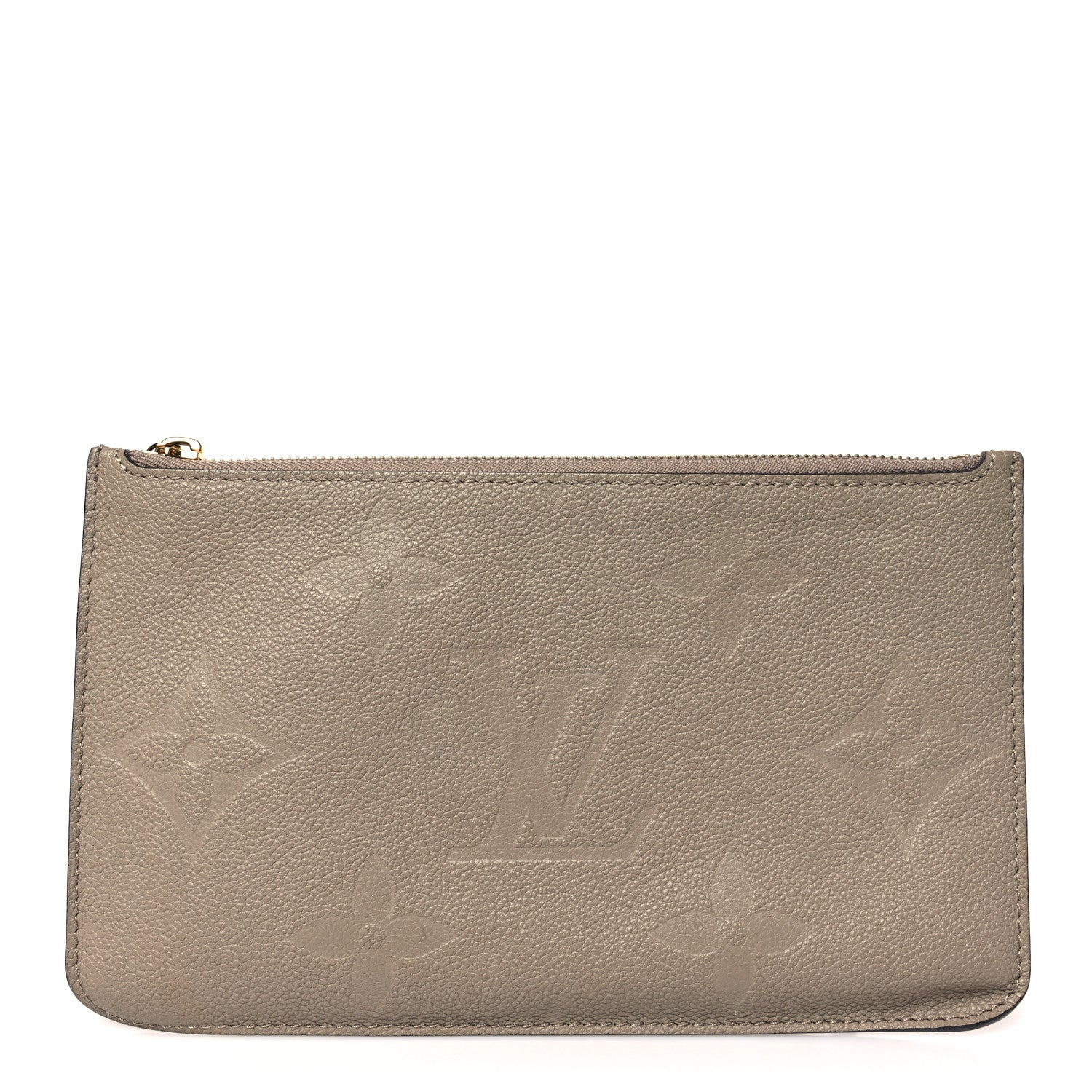 Louis Vuitton Empreinte Monogram Giant Neverfull MM Pochette Tourterelle 1 of 7