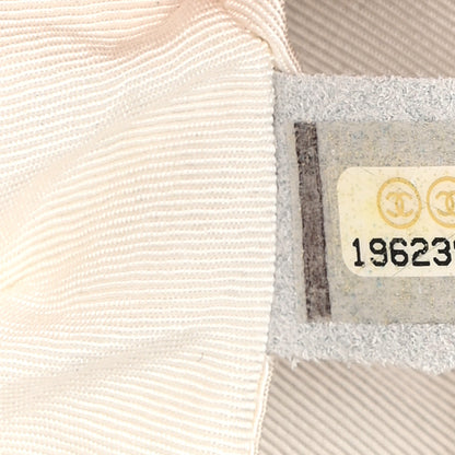 Chanel Patent Tweed Medium Boy Flap White 6 of 11