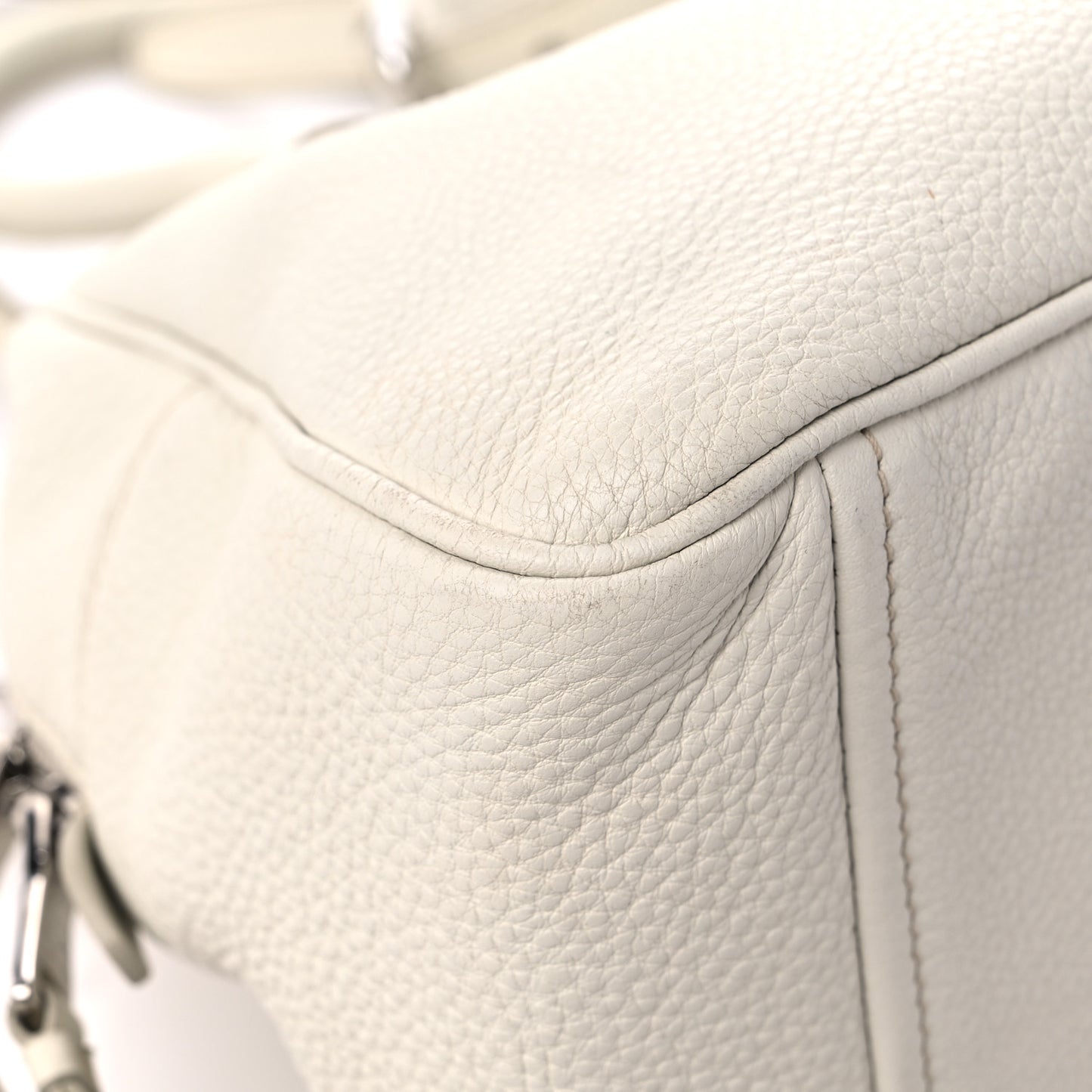 Vitello Phenix Bowling Bag Talco