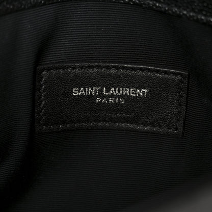 Saint Laurent Grain De Poudre Uptown Pouch Black 6 of 8