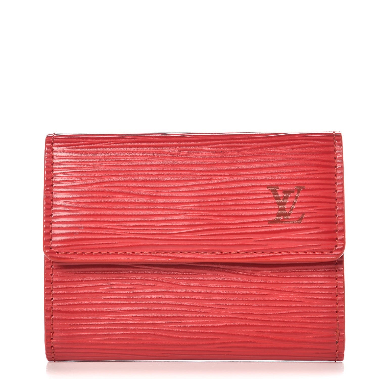 Louis Vuitton Epi Ludlow Wallet Castillan Red 1 of 7