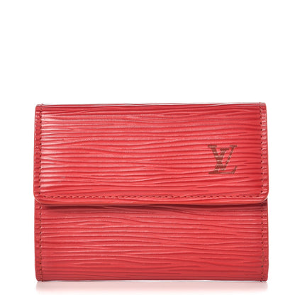 Louis Vuitton Epi Ludlow Wallet Castillan Red 1 of 7