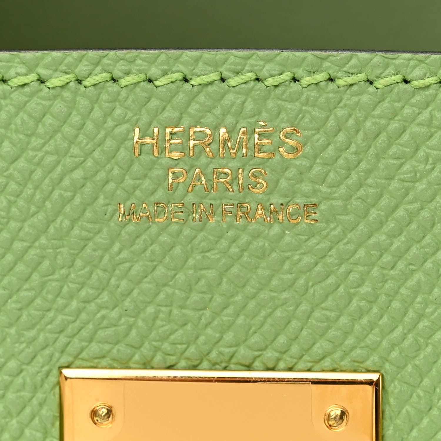 Hermes Epsom BIRKIN 30 Vert Criquet 6 of 15