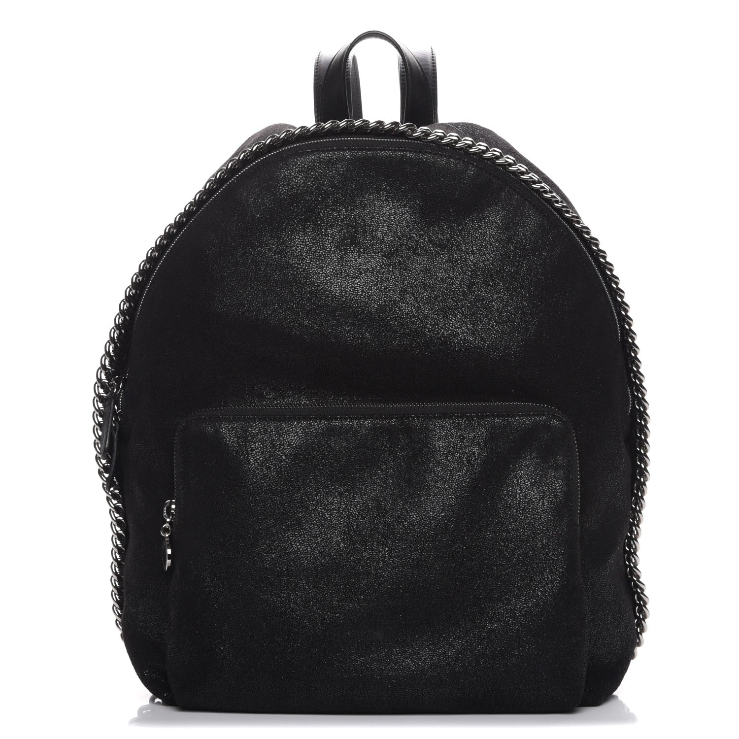 Stella McCartney Shaggy Deer Falabella Backpack Black 1 of 7