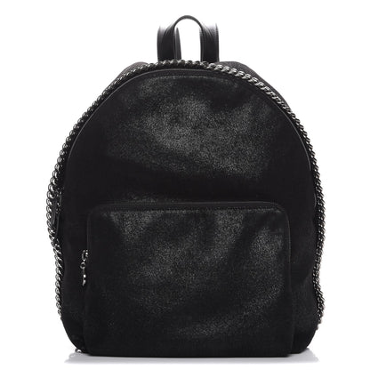 Stella McCartney Shaggy Deer Falabella Backpack Black 1 of 7