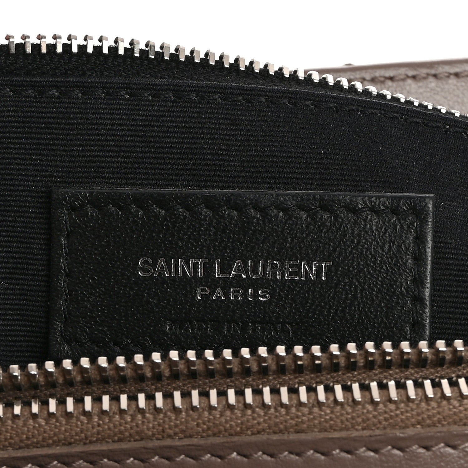 Saint Laurent Calfskin Y Quilted Monogram Medium Loulou Chain Satchel Mink 7 of 11