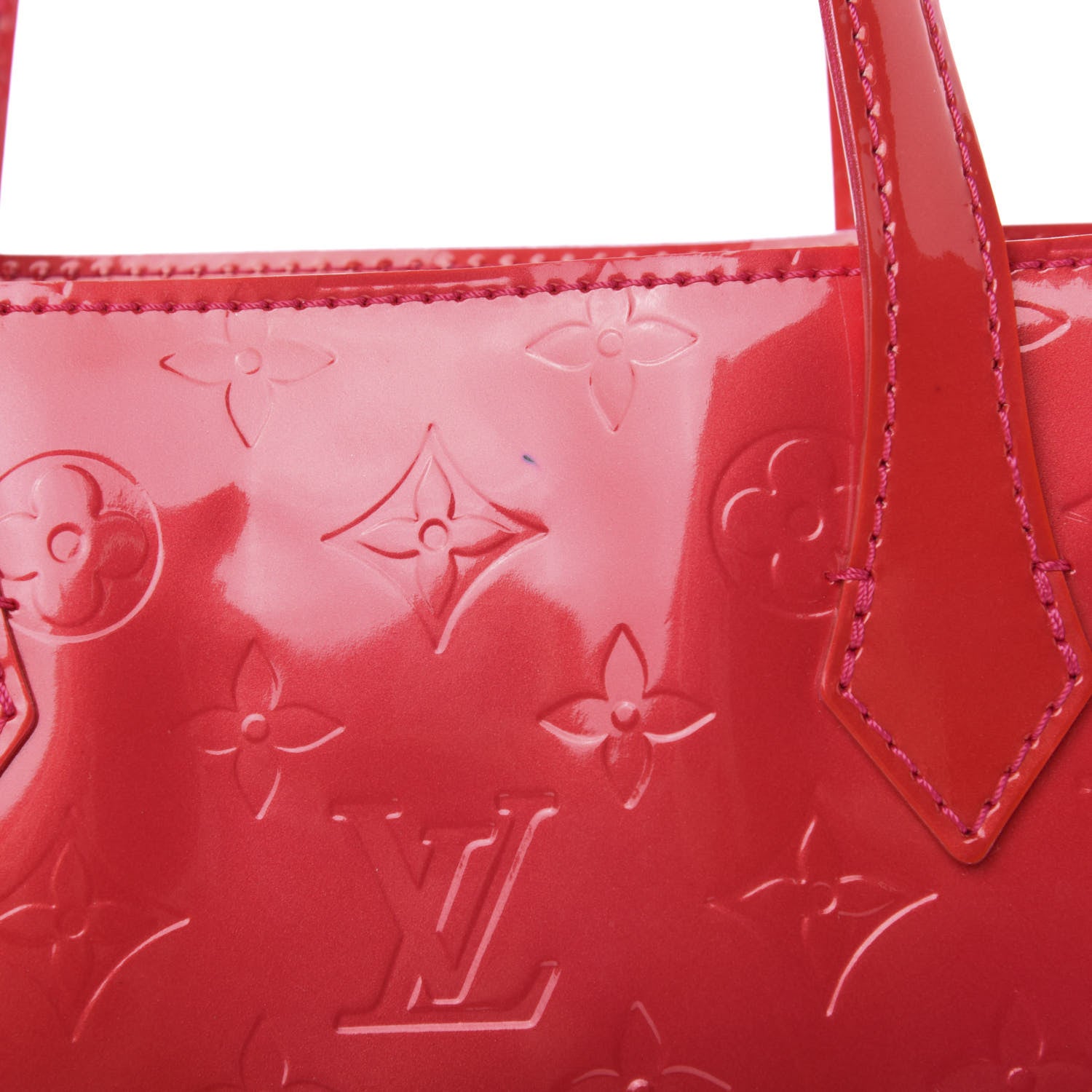 Louis Vuitton Vernis Wilshire PM Rose Pop 8 of 9