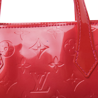 Louis Vuitton Vernis Wilshire PM Rose Pop 8 of 9