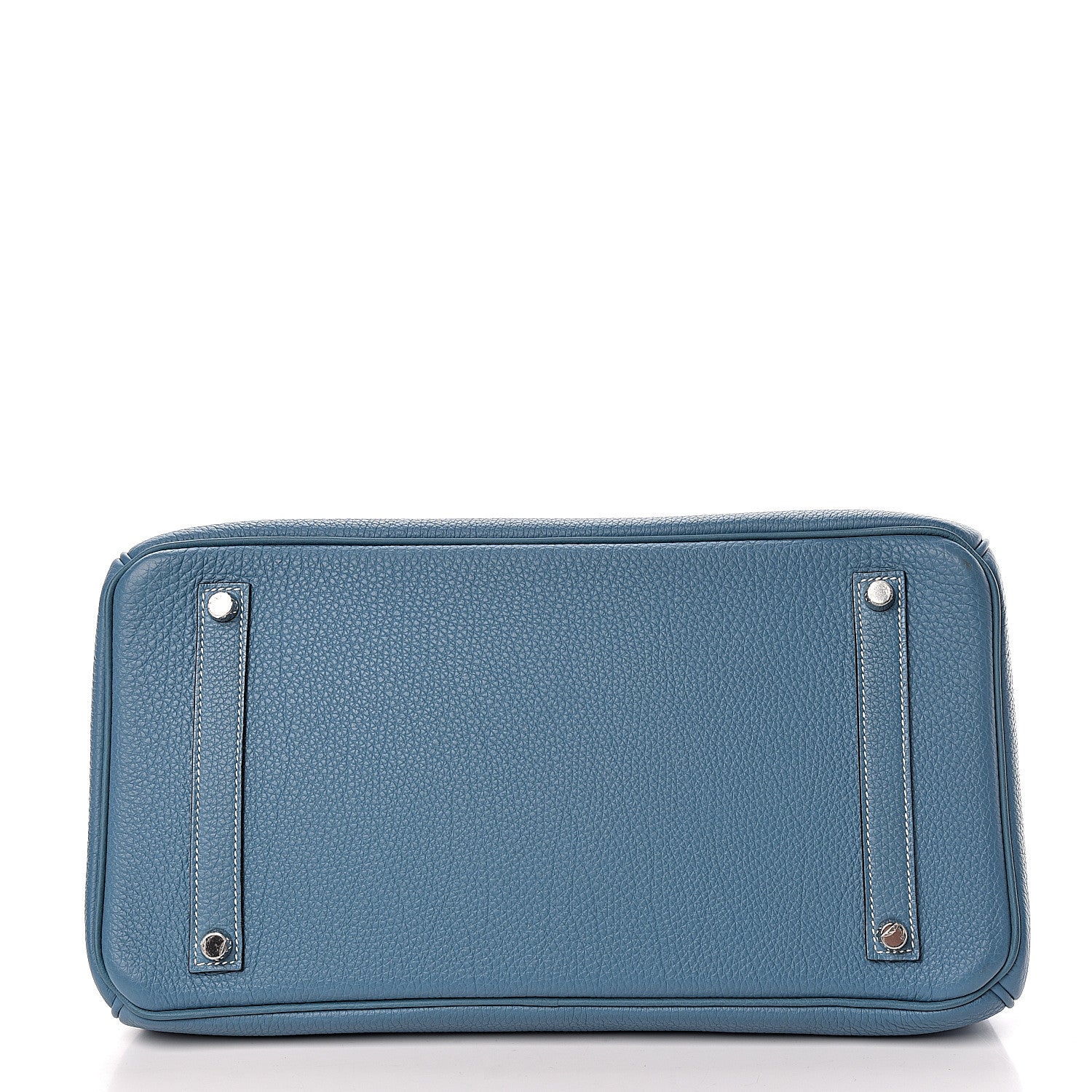 Hermes Togo Birkin 35 Blue Jean 32 of 36