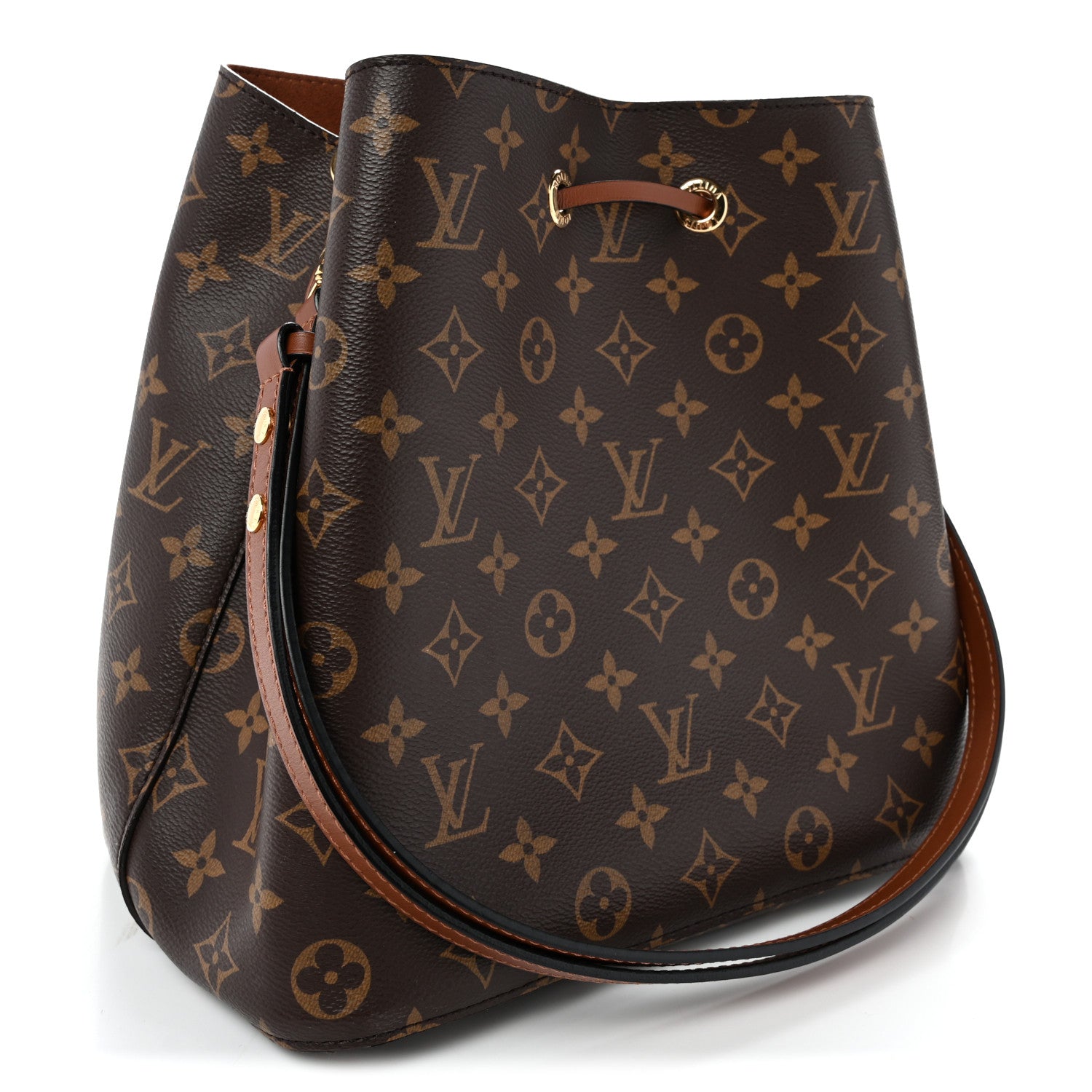 Louis Vuitton Monogram Neonoe MM Caramel 3 of 10