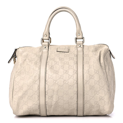Gucci GG Plus Monogram Medium Joy Boston White 1 of 27