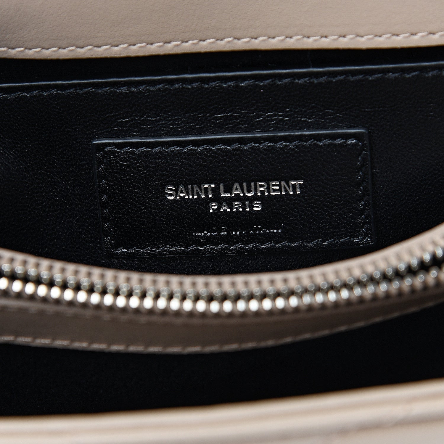 Saint Laurent Calfskin Y Quilted Monogram Small Loulou Chain Satchel Nude Powder 5 of 10