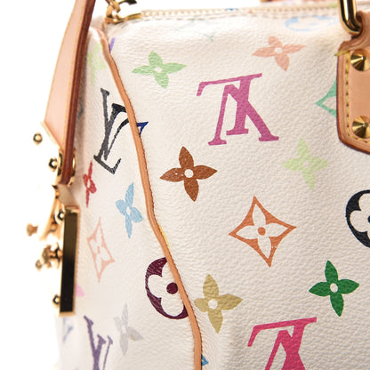 Louis Vuitton Monogram Multicolor Speedy 30 White 8 of 12